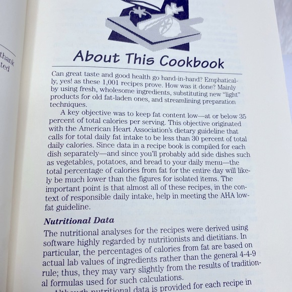 Book: 1001 Low-Fat Recipes by Sue Spitler - Picture 7 of 10